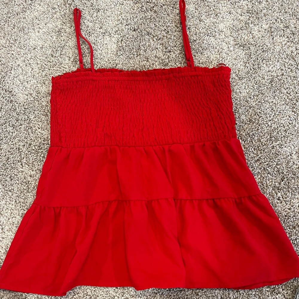 Layered Ruffle Top